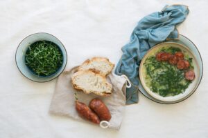Caldo Verde. Traditional Portuguese Soup