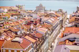 Lisbon city in Portugal